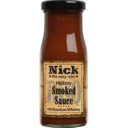 SALSA BBQ AFFUMICATA WISKY BOURBON ML.140