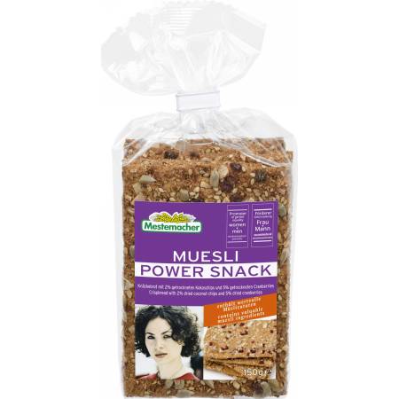 MAXI CRACKERS CON MUESLI G.150