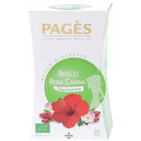 INFUSO BIO IBISCO ROSA 20 FILTRI G.30*