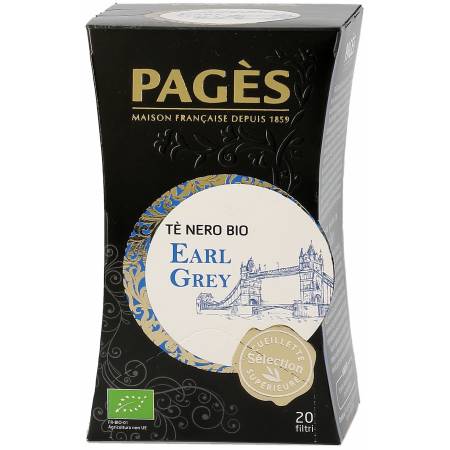 Tè NERO BIO EARL GREY 20 FILTRI G.36*