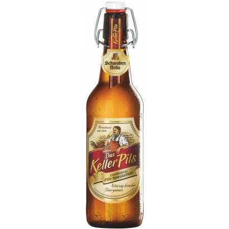 DAS KELLER PILS SCHWABEN BRAU BT.ML.500