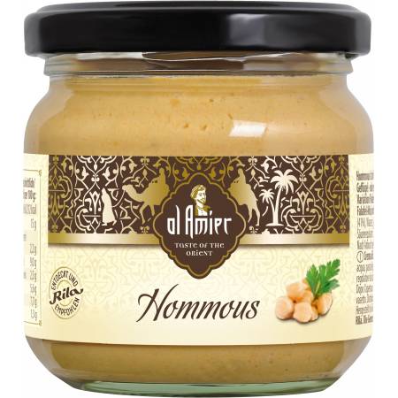 HUMMUS CREMA CECI/SESAMO AMIER FL. G.180