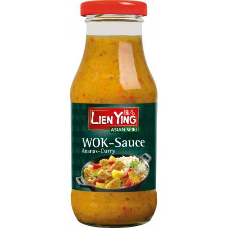 SALSA-WOK ANANAS CURRY ML.240