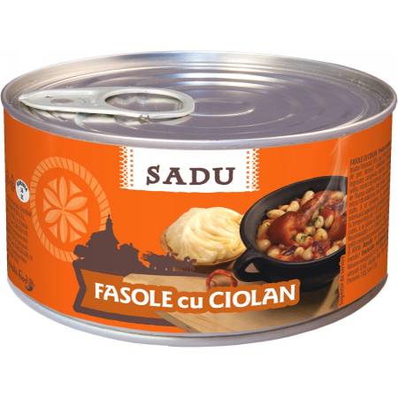 FASOLE CU CIOLAN SADU LA. G.400