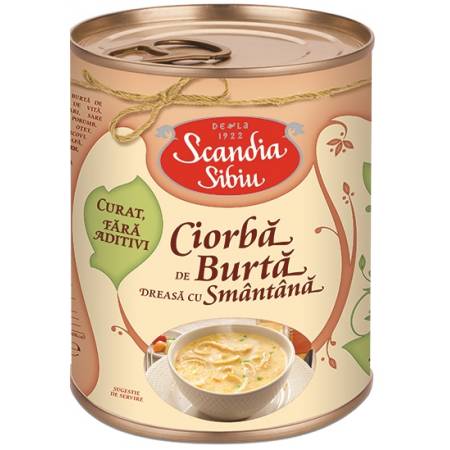 ZUPPA DI TRIPPA CIORBA SCANDI LA G.400