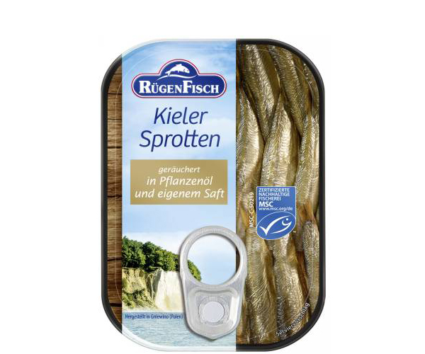 SPRATTI DI KIEL AFFUMICATI G.106