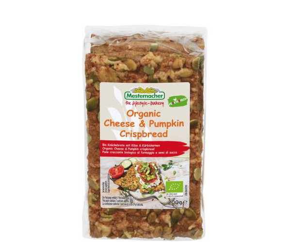 PANE CROCCANTE FORMAGGIO ZUCCA BIO G.200*