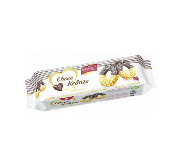 BISCOTTI FROLLINI CIOCCO-ZUCCHERO G.250