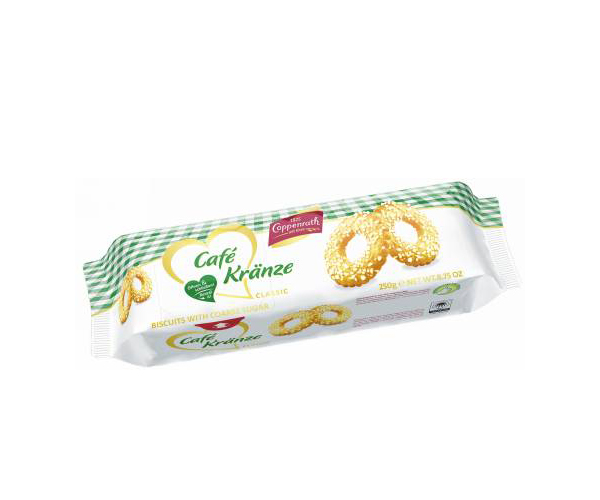 BISCOTTI ZUCCHERO GRANELLA G.250