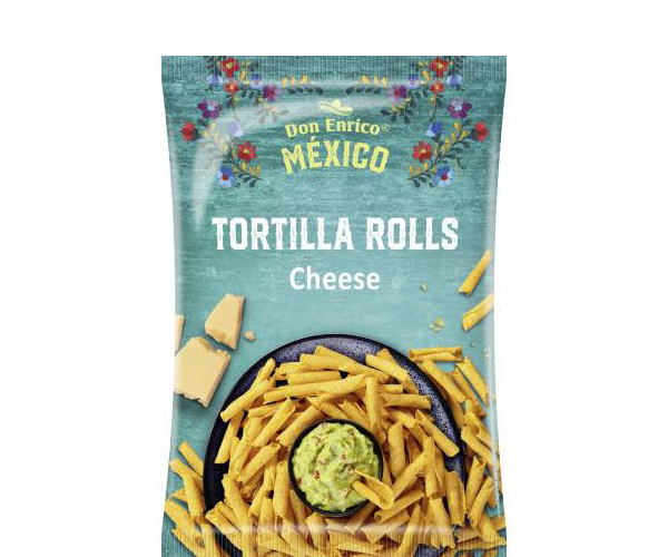 TORTILLA ROLLS FORMAGGIO G.125