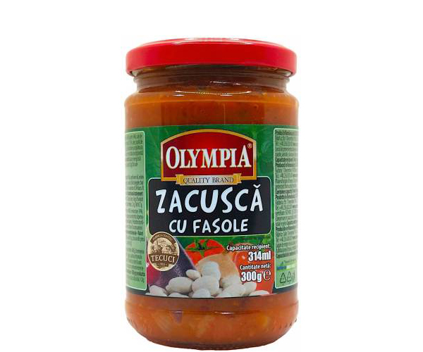ZACUSCA DE FASOLE OLYMPIA G.300