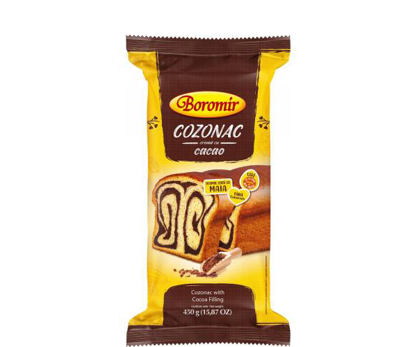 COZONAC CON CREMA CACAO G.450