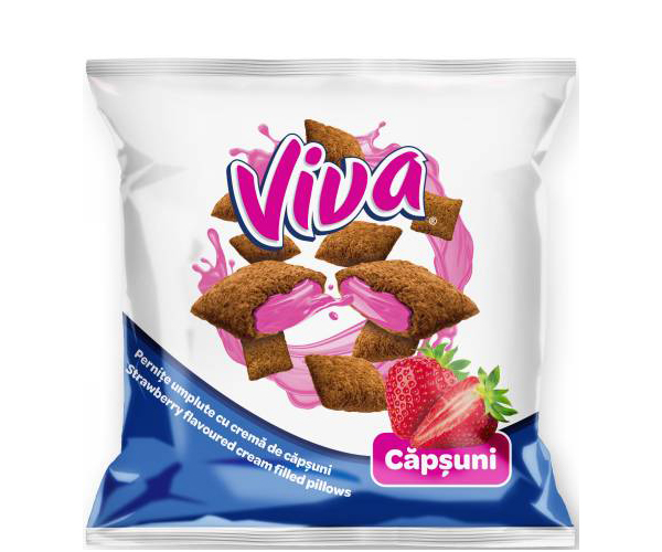 VIVA SNACK ALLA FRAGOLA G.100