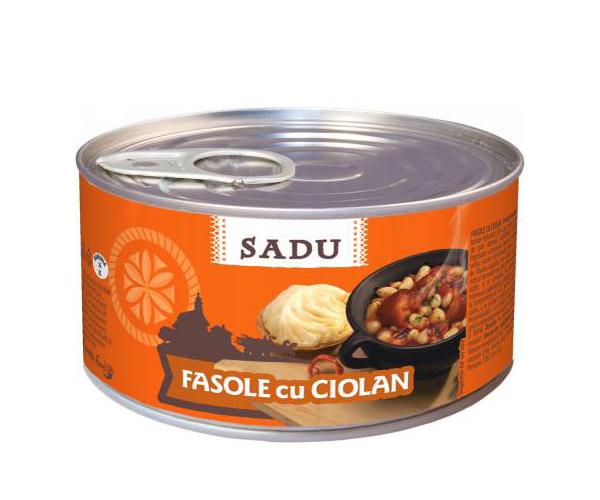FASOLE CU CIOLAN SADU LA. G.400